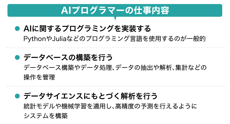 AIプログラマーの仕事内容